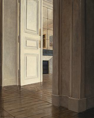 Couloumy, Le salon rue Renan 1, 50 x 40